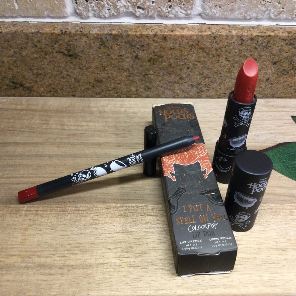 New Colourpop x Hocus I Put A Spell On You Lip Duo